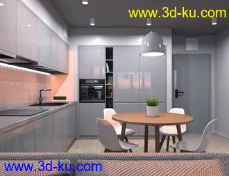 Seaside Apartment模型的图片4