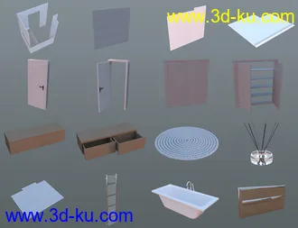 3D打印模型Seaside Apartment的图片