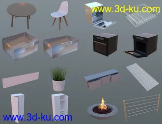 3D打印模型Seaside Apartment的图片