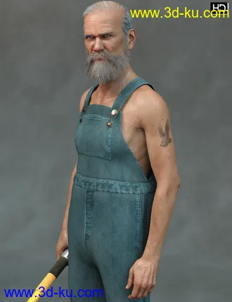 3D打印模型Seb HD for Genesis 8 Male的图片
