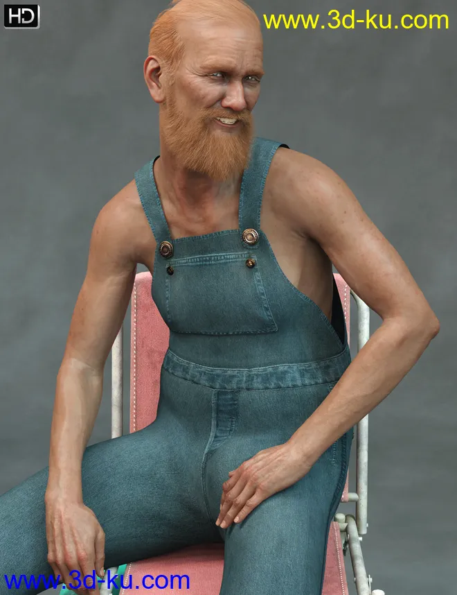 Seb HD for Genesis 8 Male模型的图片5
