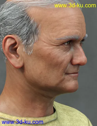 3D打印模型Seb HD for Genesis 8 Male的图片