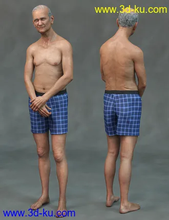 3D打印模型Seb HD for Genesis 8 Male的图片