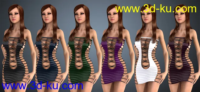 Seductress for Genesis 2 Female(s)模型的图片4
