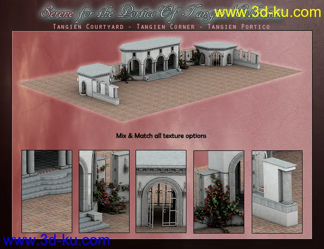 Serene for The Portico of Tangiers Collection模型的图片1