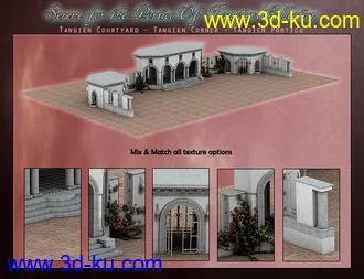 3D打印模型Serene for The Portico of Tangiers Collection的图片