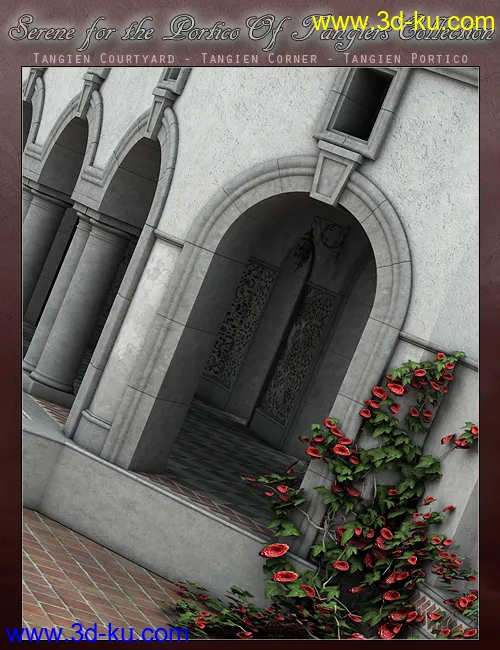 Serene for The Portico of Tangiers Collection模型的图片2