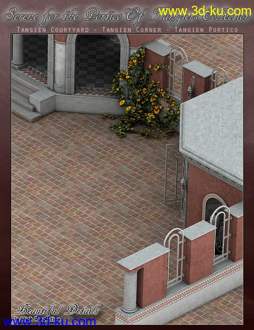 Serene for The Portico of Tangiers Collection模型的图片4