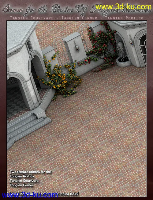 Serene for The Portico of Tangiers Collection模型的图片5