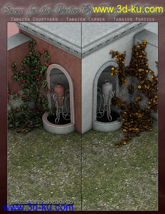 3D打印模型Serene for The Portico of Tangiers Collection的图片
