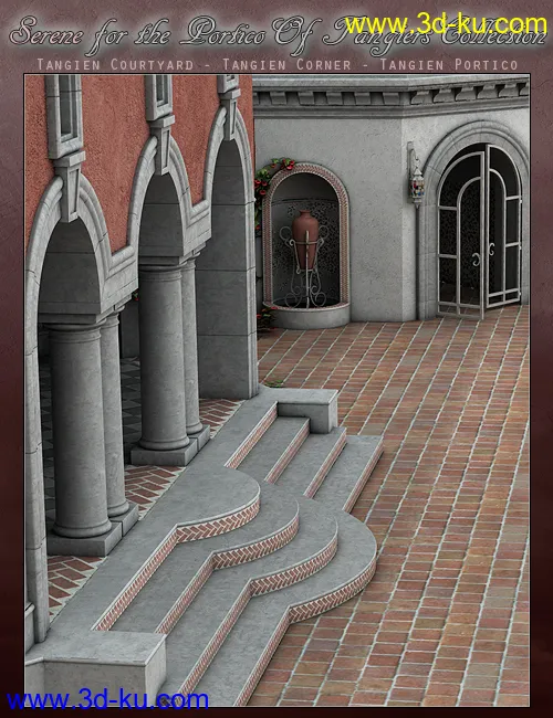 Serene for The Portico of Tangiers Collection模型的图片11