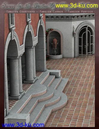 3D打印模型Serene for The Portico of Tangiers Collection的图片