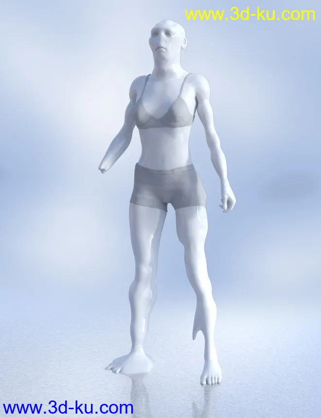 Shapeless Morphs for Genesis 8 Female模型的图片16