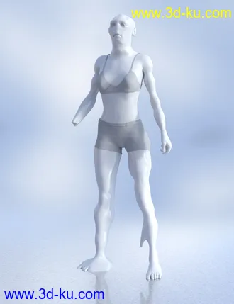3D打印模型Shapeless Morphs for Genesis 8 Female的图片
