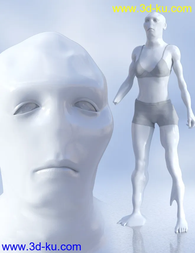 Shapeless Morphs for Genesis 8 Female模型的图片19