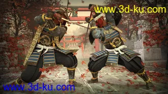3D打印模型Shogun HD for Genesis 8 Males的图片