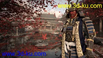 3D打印模型Shogun HD for Genesis 8 Males的图片