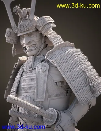 3D打印模型Shogun HD for Genesis 8 Males的图片