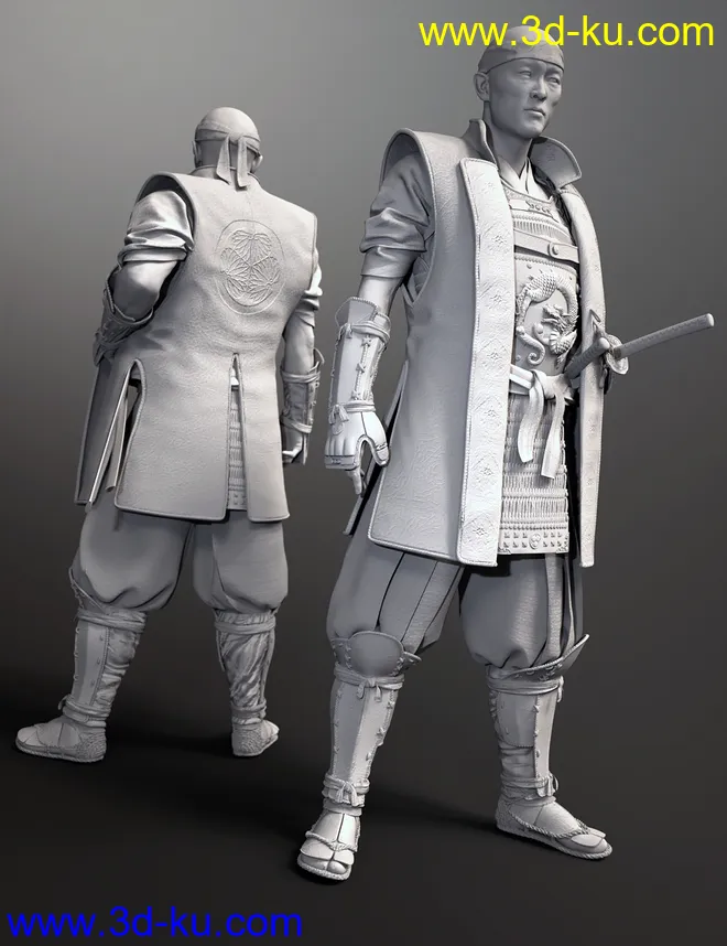 Shogun HD for Genesis 8 Males模型的图片13