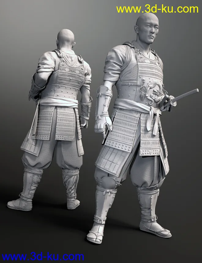 Shogun HD for Genesis 8 Males模型的图片14