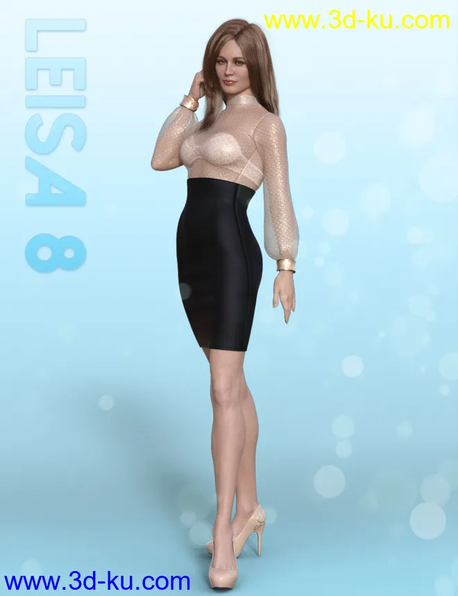 Show Your Bra 3 for Genesis 8 Females模型的图片10