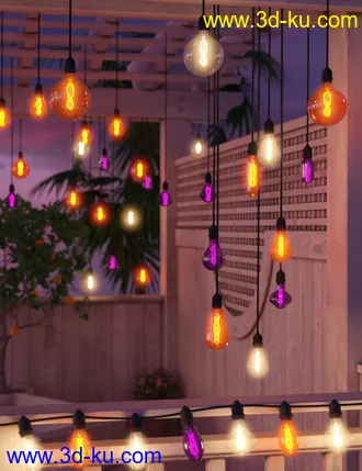 3D打印模型SkyeLights Decorative Lighting Props的图片