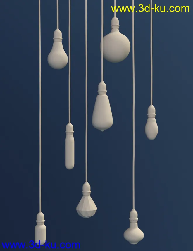 SkyeLights Decorative Lighting Props模型的图片3