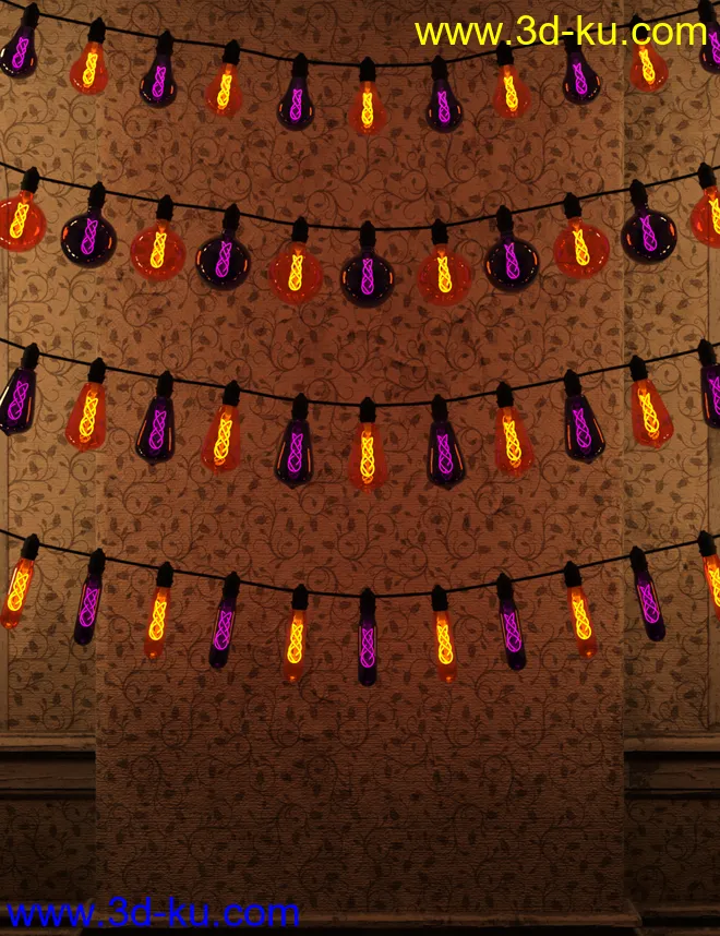 SkyeLights Decorative Lighting Props模型的图片5
