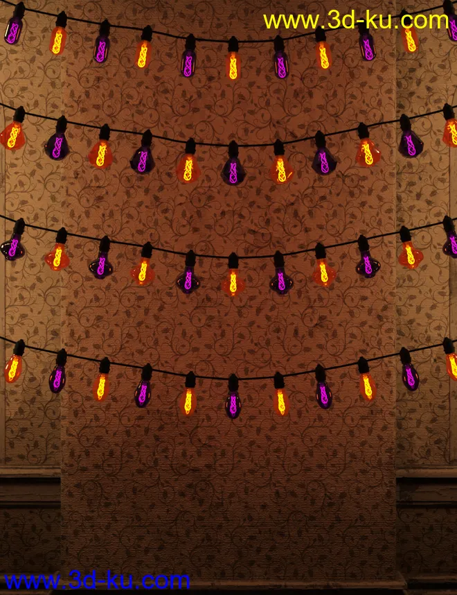 SkyeLights Decorative Lighting Props模型的图片6