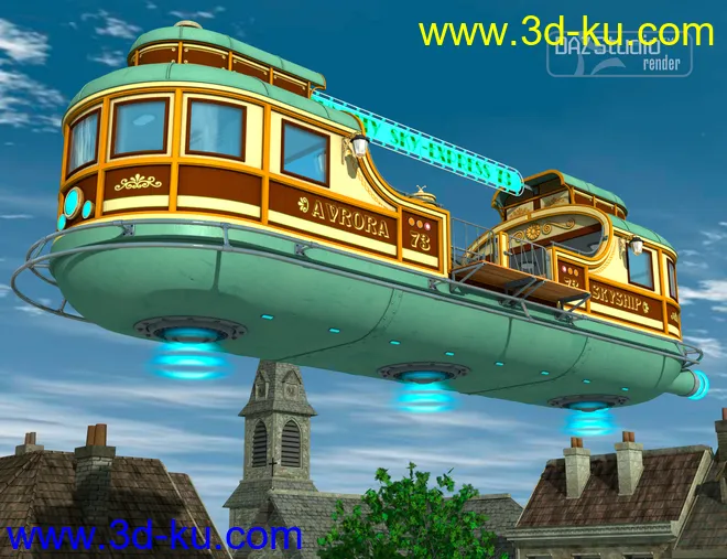 Skyship Avrora模型的图片3