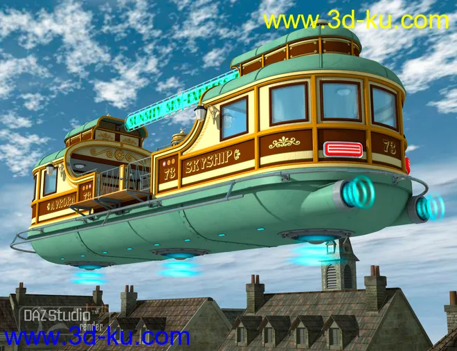 Skyship Avrora模型的图片4