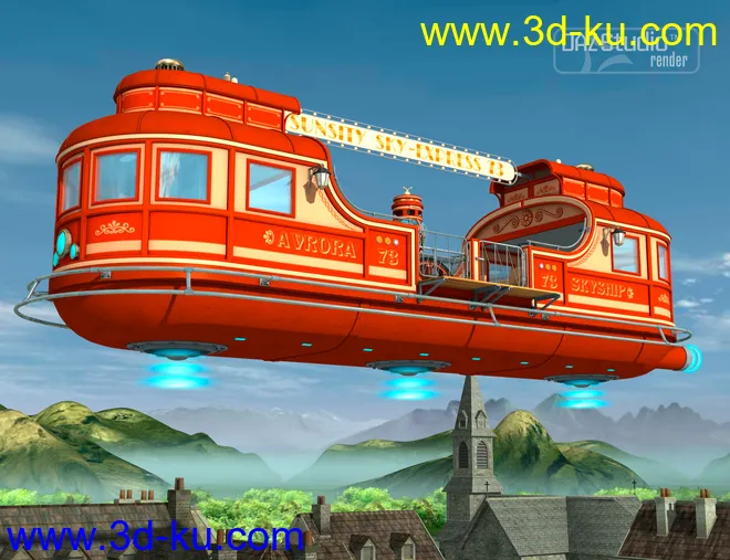 Skyship Avrora模型的图片8