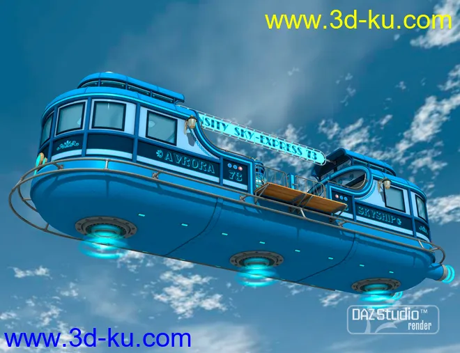 Skyship Avrora模型的图片11