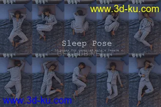 3D打印模型Sleep Pose的图片