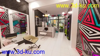 3D打印模型Small Type Salon的图片