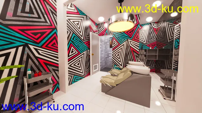 Small Type Salon模型的图片6