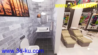 3D打印模型Small Type Salon的图片