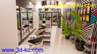 3D打印模型Small Type Salon的图片
