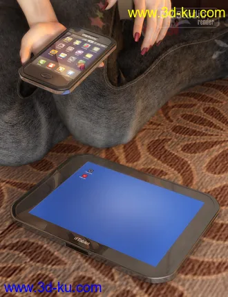3D打印模型Smartphone and Tablet的图片