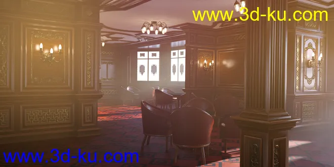 Smoking Room 2020模型的图片3