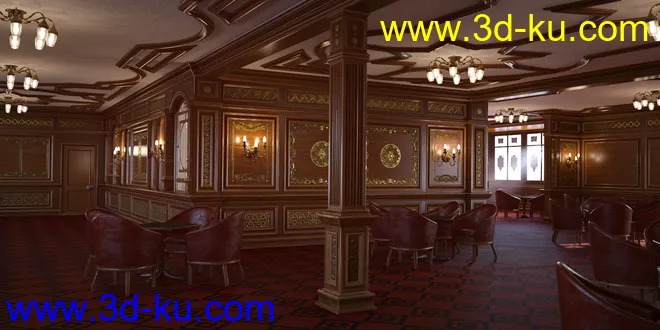 Smoking Room 2020模型的图片4