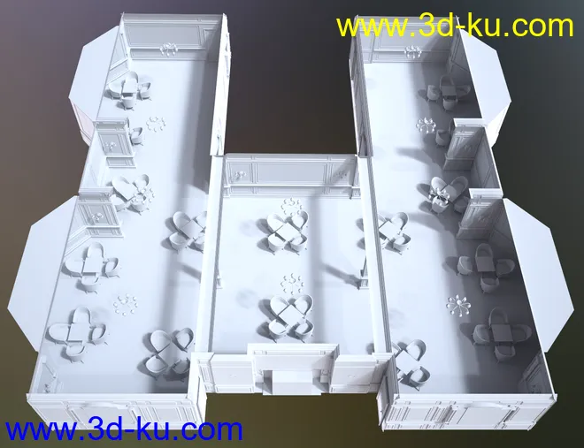 Smoking Room 2020模型的图片6