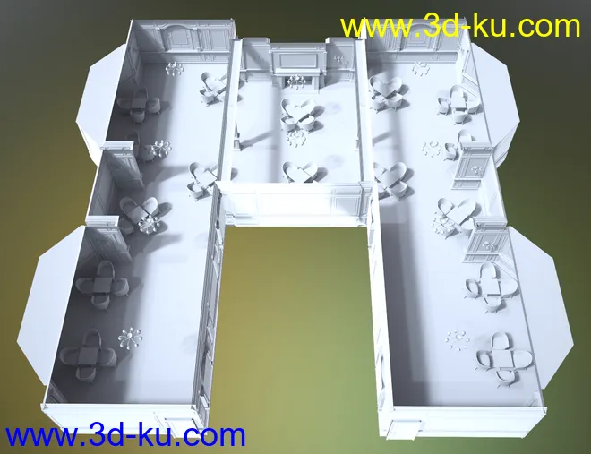 Smoking Room 2020模型的图片7