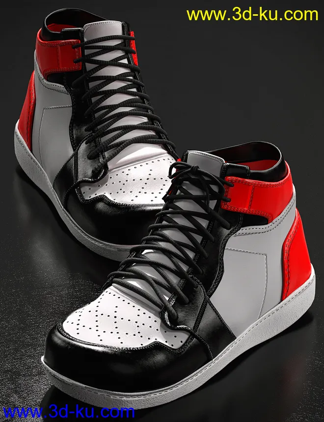 Sneaker Selection for Genesis 8 Male and Michael 8.1模型的图片2