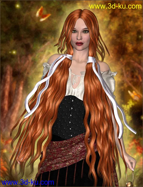 SnowWhite Hair模型的图片4