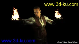 3D打印模型Soldiers of Magic - Serpio Poses for Genesis 2 Male(s)的图片