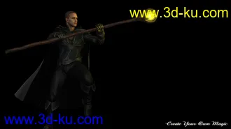 3D打印模型Soldiers of Magic - Serpio Poses for Genesis 2 Male(s)的图片