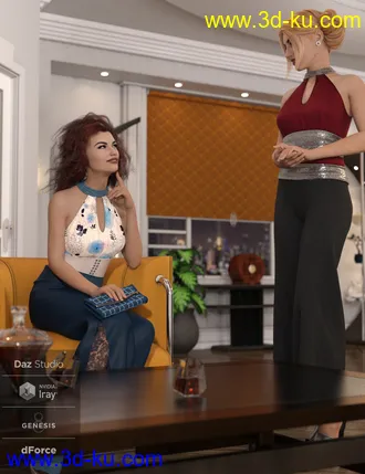 3D打印模型Sophisticated for Sophia Outfit的图片