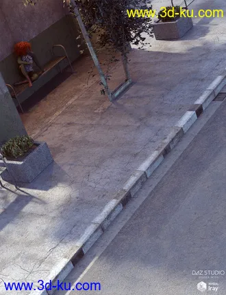 3D打印模型Soviet Bus Stop Forlorn的图片