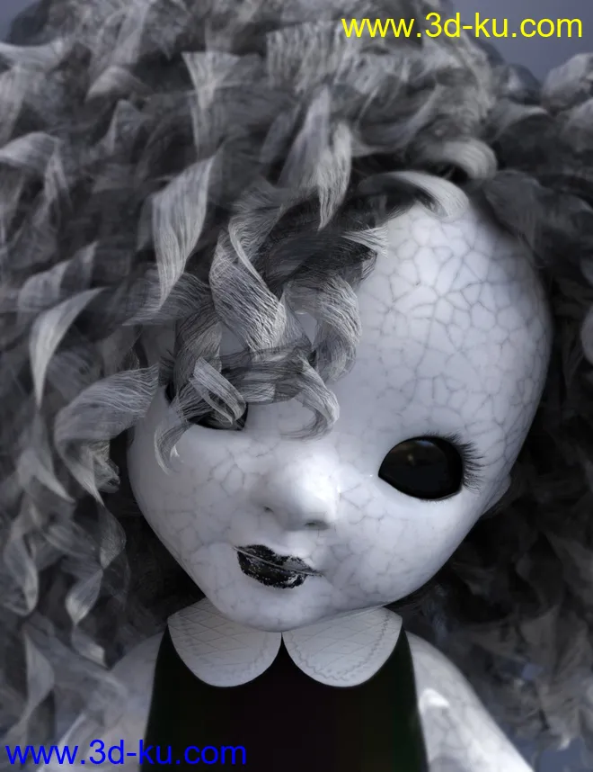 Spooky Doll Textures for Bugga Boo模型的图片3